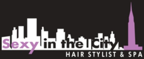 SEXY IN THE CITY HAIR STYLIST & SPA Logo (EUIPO, 07.12.2020)