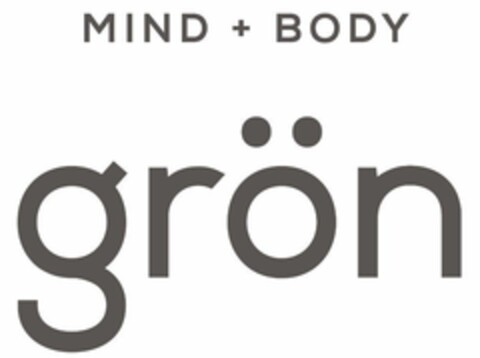 MIND + BODY GRÖN Logo (EUIPO, 06/08/2021)