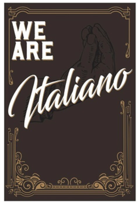 WE ARE ITALIANO Logo (EUIPO, 16.05.2022)