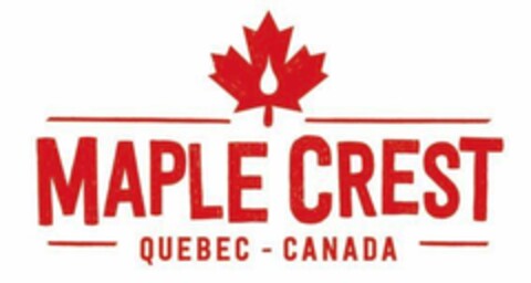 MAPLE CREST QUEBEC - CANADA Logo (EUIPO, 05/30/2023)