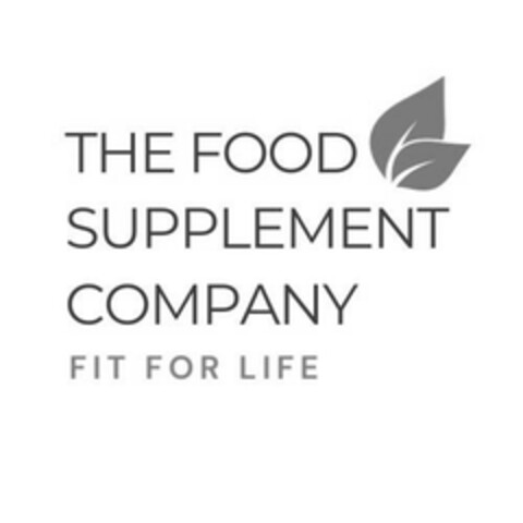 THE FOOD SUPPLEMENT COMPANY FIT FOR LIFE Logo (EUIPO, 12.12.2023)