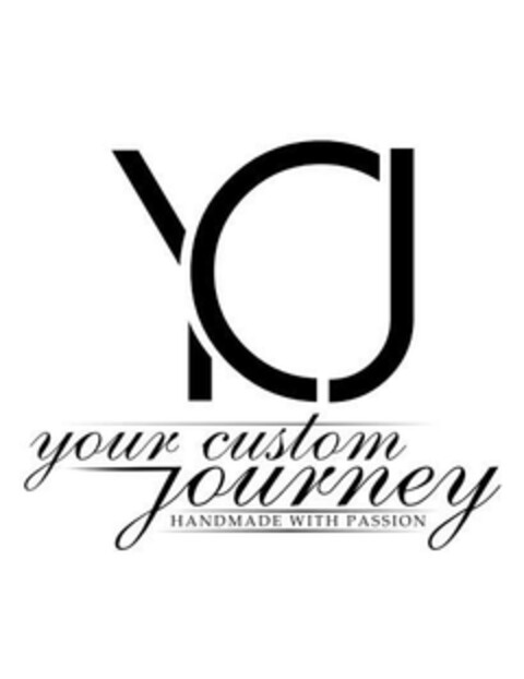 your custom journey HANDMADE WITH PASSION Logo (EUIPO, 11.04.2024)