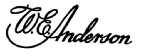 W.E. Anderson Logo (EUIPO, 01.04.1996)