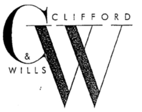 C & W CLIFFORD WILLS Logo (EUIPO, 04/01/1996)