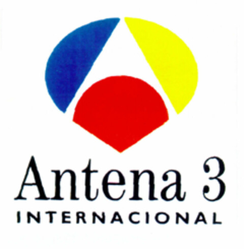 Antena 3 INTERNACIONAL Logo (EUIPO, 01.07.1996)