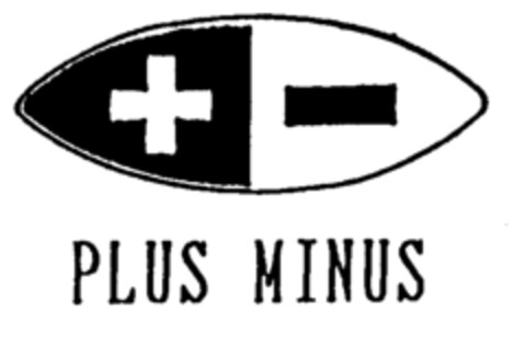 + - PLUS MINUS Logo (EUIPO, 18.04.1997)