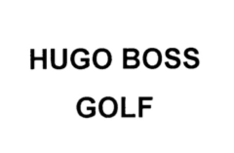 HUGO BOSS GOLF Logo (EUIPO, 17.07.1997)