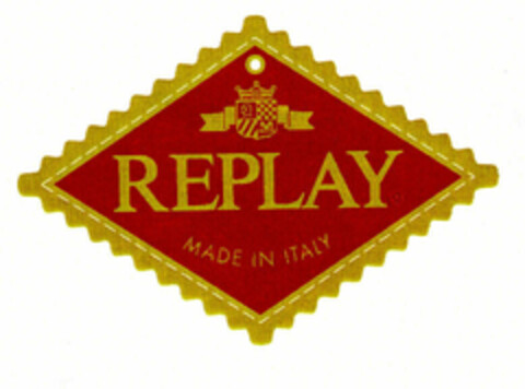 REPLAY MADE IN ITALY Logo (EUIPO, 11/14/1997)