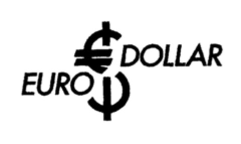 EURO $ DOLLAR Logo (EUIPO, 24.06.1998)