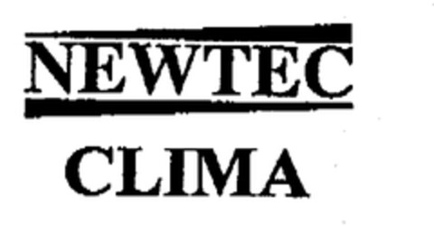NEWTEC CLIMA Logo (EUIPO, 22.07.1998)