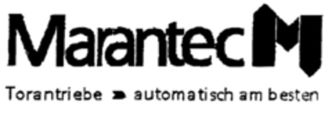 Marantec M Torantriebe automatisch am besten Logo (EUIPO, 08/10/2000)