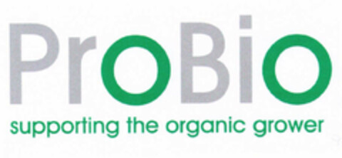 ProBio supporting the organic grower Logo (EUIPO, 03/28/2001)