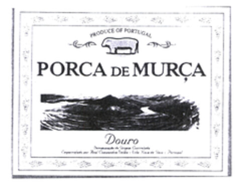 PRODUCE OF PORTUGAL PORCA DE MURÇA Douro Logo (EUIPO, 28.05.2003)