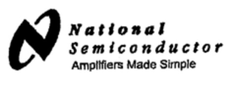 National Semiconductor Amplifiers Made Simple Logo (EUIPO, 09/30/2004)