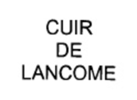 CUIR DE LANCOME Logo (EUIPO, 01.08.2006)