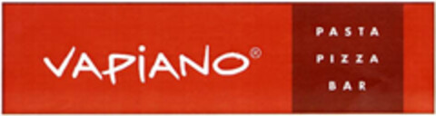 VAPIANO PASTA PIZZA BAR Logo (EUIPO, 07.09.2006)