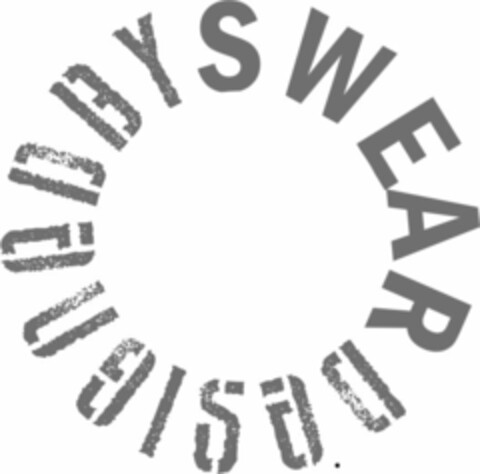 DESIGNGBYSWEAR Logo (EUIPO, 20.12.2006)