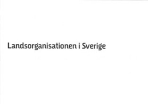 Landsorganisationen i Sverige Logo (EUIPO, 02.11.2007)