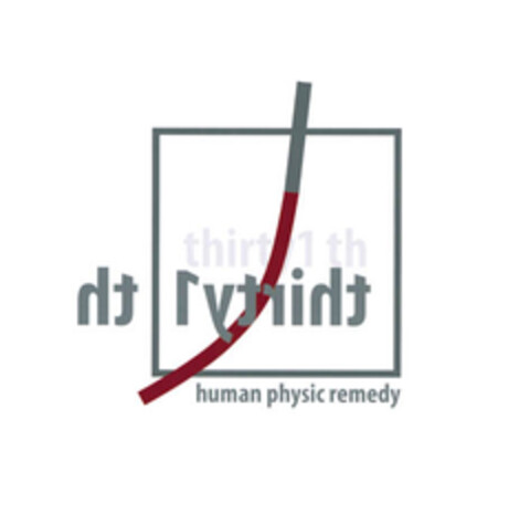 thirty1 th human physic remedy Logo (EUIPO, 16.02.2008)