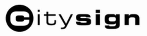 citysign Logo (EUIPO, 02.09.2008)