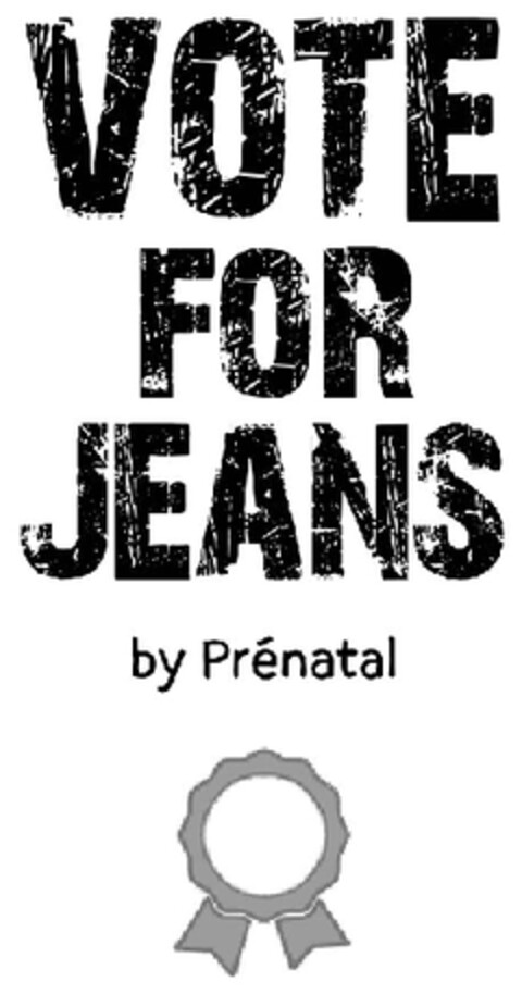 VOTE FOR JEANS by Prenatal Logo (EUIPO, 31.05.2010)