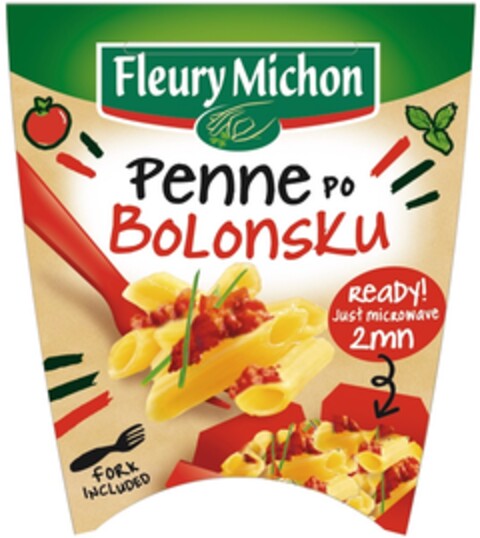 Fleury Michon Penne po Bolonsku Logo (EUIPO, 29.09.2010)