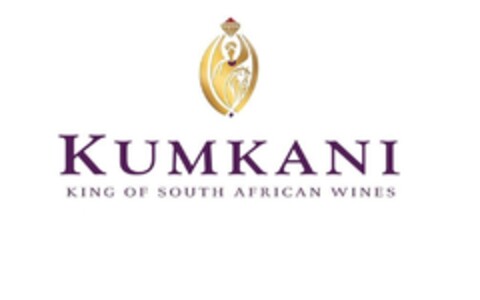 KUMKANI KING OF SOUTH AFRICAN WINES Logo (EUIPO, 09/19/2012)