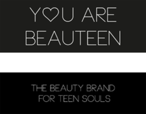 YOU ARE BEAUTEEN 
THE BEAUTY BRAND FOR TEEN SOULS Logo (EUIPO, 10/23/2012)