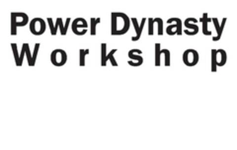 Power Dynasty Workshop Logo (EUIPO, 21.03.2013)