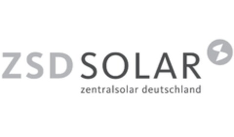 ZSDSOLAR zentralsolar deutschland Logo (EUIPO, 29.05.2013)