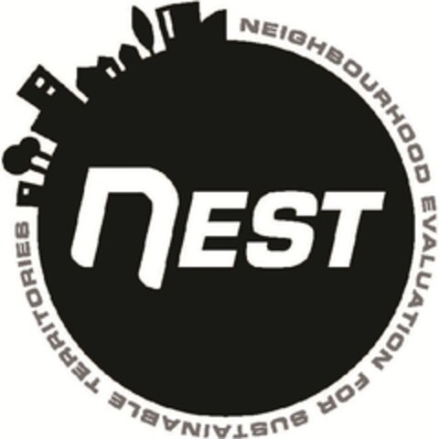 NEST NEIGHBOURHOOD EVALUATION FOR SUSTAINABLE TERRITORIES Logo (EUIPO, 07.06.2013)