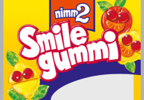 nimm 2 Smilegummi Logo (EUIPO, 07/13/2015)