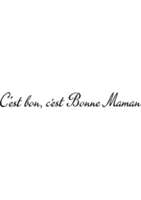 C 'est bon, c'est Bonne Maman Logo (EUIPO, 11.03.2016)