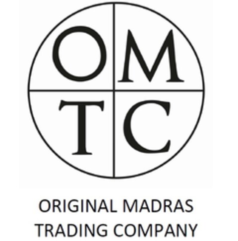 OMTC ORIGINAL MADRAS TRADING COMPANY Logo (EUIPO, 14.11.2017)