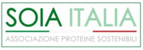 SOIA ITALIA ASSOCIAZIONE PROTEINE SOSTENIBILI Logo (EUIPO, 03/01/2018)