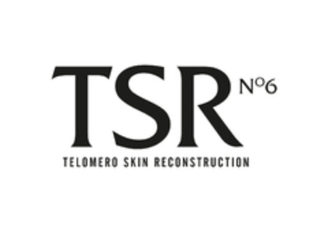 TSR N°6 TELOMERO SKIN RECONSTRUCTION Logo (EUIPO, 03/19/2018)