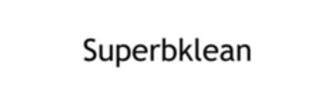 Superbklean Logo (EUIPO, 03.07.2018)