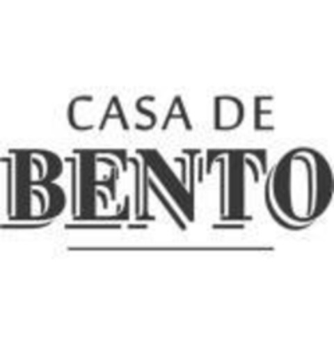 CASA DE BENTO Logo (EUIPO, 18.01.2019)