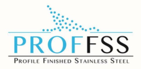 PROFFSS PROFILE FINISHED STAINLESS STEEL Logo (EUIPO, 06/24/2019)