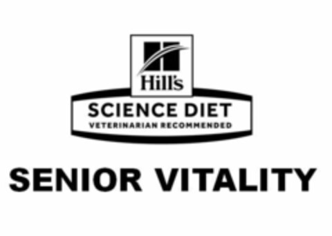 HILL’S SCIENCE DIET VETERINARIAN RECOMMENDED SENIOR VITALITY Logo (EUIPO, 17.07.2019)