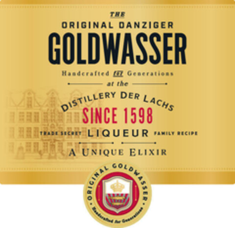 The ORIGINAL DANZIGER GOLDWASSER Logo (EUIPO, 23.06.2020)