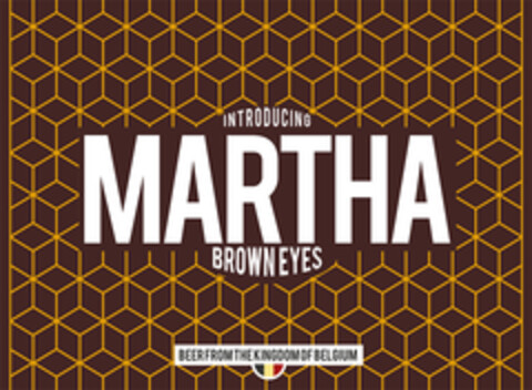INTRODUCING MARTHA BROWN EYES BEER FROM THE KINGDOM OF BELGIUM Logo (EUIPO, 16.12.2020)