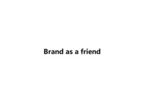 Brand as a friend Logo (EUIPO, 05/31/2022)