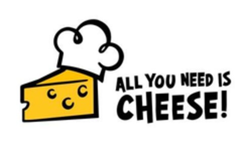 ALL YOU NEED IS CHEESE ! Logo (EUIPO, 12.07.2023)
