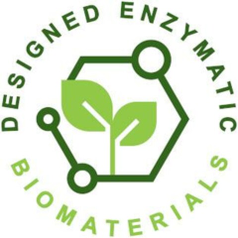 DESIGNED ENZYMATIC BIOMATERIALS Logo (EUIPO, 06/19/2024)