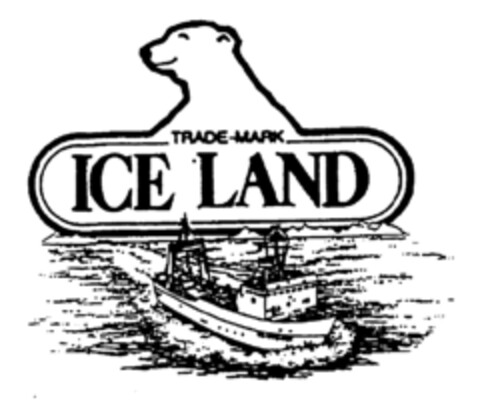 TRADE-MARK ICE LAND Logo (EUIPO, 01.04.1996)