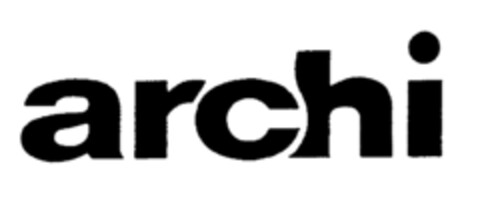 archi Logo (EUIPO, 28.06.1996)