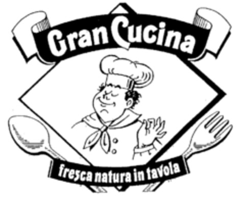 Gran Cucina fresca natura in tavola Logo (EUIPO, 02/19/1997)