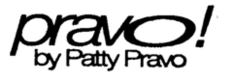 pravo! by Patty Pravo Logo (EUIPO, 21.04.1998)