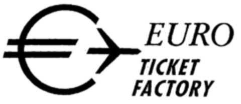 EURO TICKET FACTORY Logo (EUIPO, 22.03.1999)